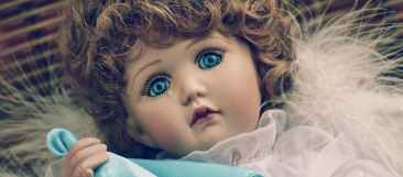 brown haired female doll